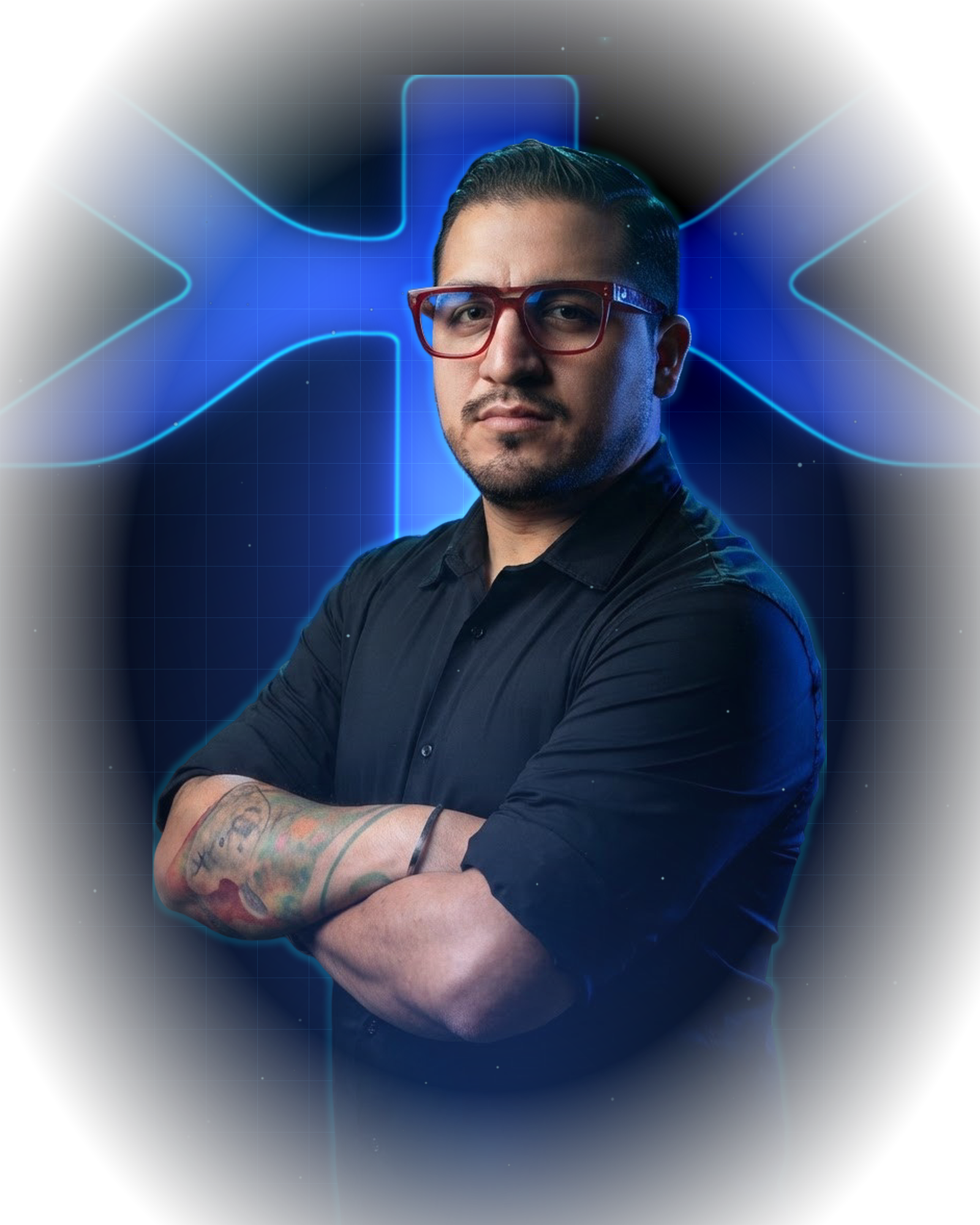 Rik Landeros, fundador y director de ingeniak